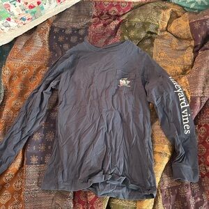 Vineyard Vines Gray Long Sleeve Tee